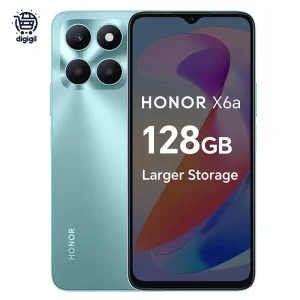 قیمت و خرید گوشی موبایل آنر مدل Honor X6a 4G با ظرفیت 128 گیگابایت و رم 4 گیگابایت با بهترین قیمت و کیفیت. بررسی ویژگی‌ها و مشخصات فنی این گوشی جدید.