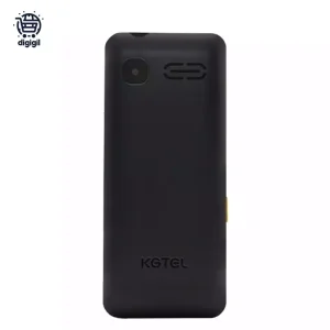 گوشی موبایل کاجیتل مدل KGTEL KT5618 با طراحی ساده، نمایشگر 1.77 اینچی، دوربین 0.3 مگاپیکسلی و باتری 2500 میلی‌آمپر ساعتی. مناسب برای استفاده‌های روزمره با قابلیت پشتیبانی از دو سیم‌کارت..