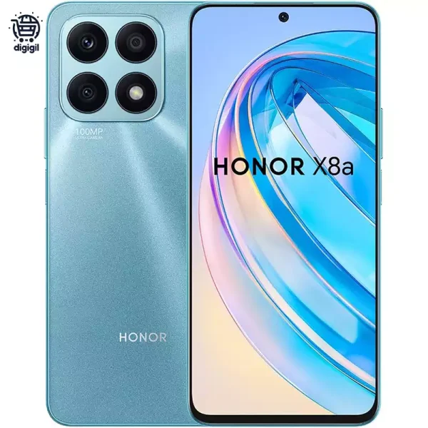 قیمت و خرید گوشی موبایل آنر مدل Honor X8 با ظرفیت 128 گیگابایت و رم 6 گیگابایت با بهترین قیمت و کیفیت. بررسی ویژگی‌ها و مشخصات فنی این گوشی جدید.