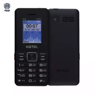 گوشی موبایل کاجیتل مدل KGTEL KT5617 با طراحی ساده، نمایشگر 1.77 اینچی، دوربین 0.3 مگاپیکسلی، و باتری 2500 میلی‌آمپر ساعتی. مناسب برای استفاده‌های روزمره با قابلیت پشتیبانی از دو سیم‌کارت و حافظه قابل افزایش.