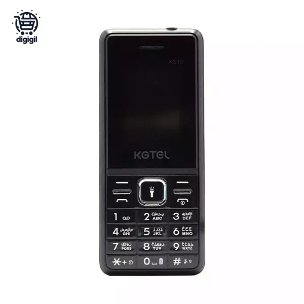 قیمت و خرید گوشی موبایل کاجیتل مدل KGTEL KG18 با باتری 2500 میلی‌آمپرساعت و پشتیبانی از دو سیم‌کارت. مناسب برای استفاده روزمره و قیمت مقرون‌به‌صرفه.