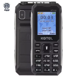 خرید گوشی موبایل کاجیتل مدل KGTEL KT110، گوشی تاشو خوش‌دست و نوستالژیک، دو سیم کارت، صفحه نمایش ۱.۷۷ اینچی، باتری ۲۰۰۰ میلی آمپر ساعتی و قیمت مناسب.