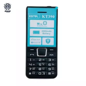 قیمت و خرید گوشی موبایل کاجیتل مدل KGTEL KT390 با طراحی جمع‌وجور، باتری قدرتمند ۲۵۰۰ میلی‌آمپر‌ساعت، پشتیبانی از دو سیم کارت و کارت حافظه تا ۱۶ گیگابایت.